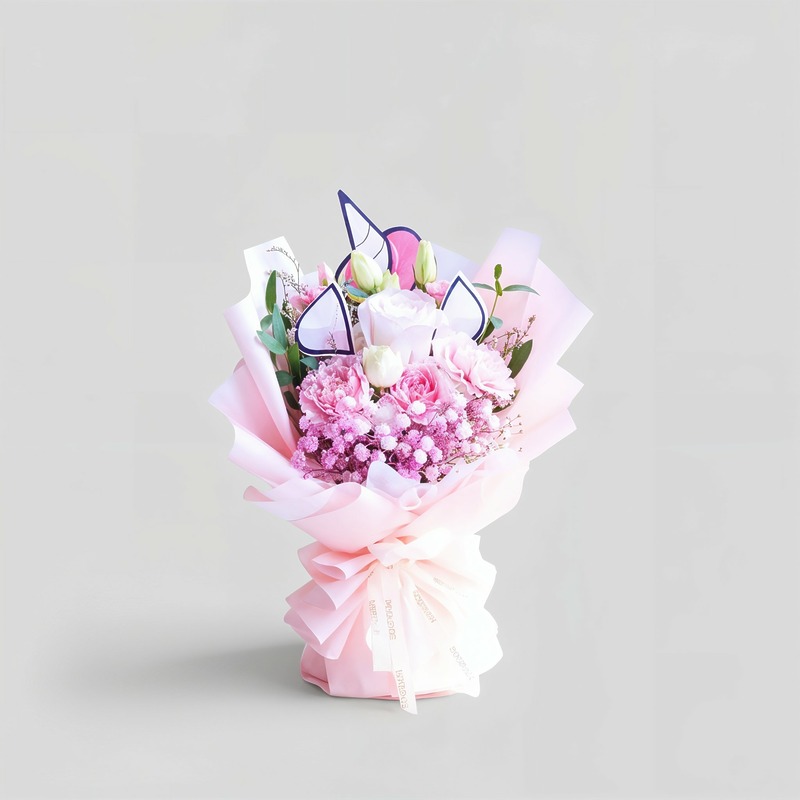 Mini Miracle Pink Carnation Bouquet