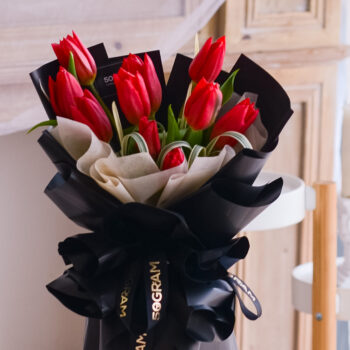 Red, tulip, red tulip, free delivery, kl, kuala lumpur, birthday, surprise