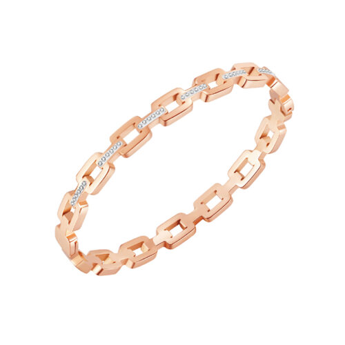 Monserrat bangle in rose gold 1