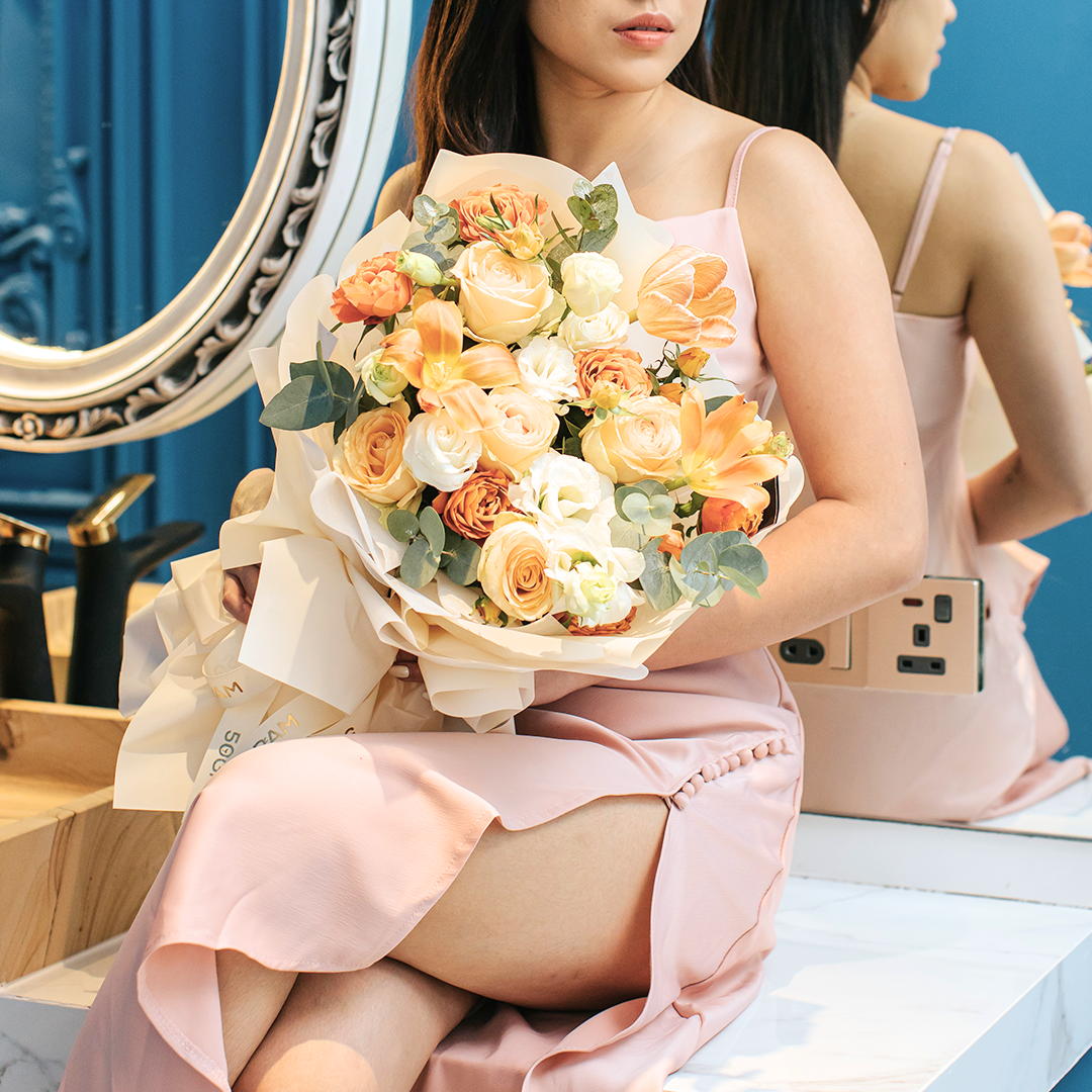 Yellowadora - tulip bouquet free delivery kl & pj