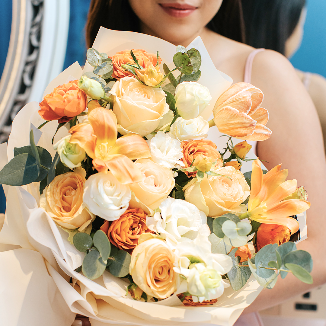 Yellowadora - tulip bouquet free delivery kl & pj