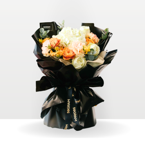 Yellow genesis yellow genesis - white hydrangea bouquet free delivery kl & pj