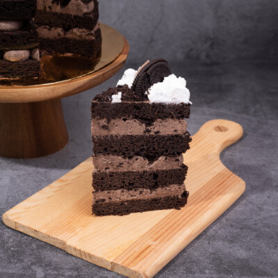Oreo chocolate vegan naked cake | cake free delivery kl & pj