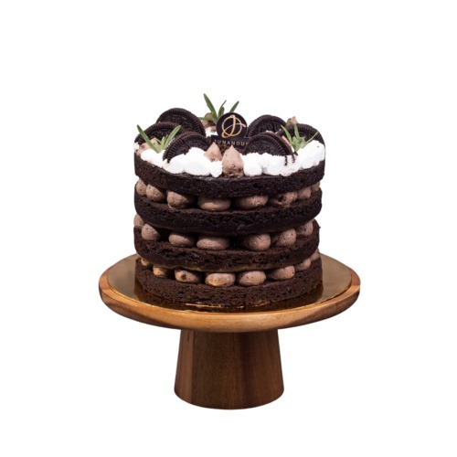 Oreo Chocolate Vegan Naked Cake | Cake Free Delivery KL & PJ