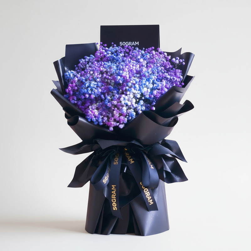 Baby Galaxy Baby Breath Hand Bouquet