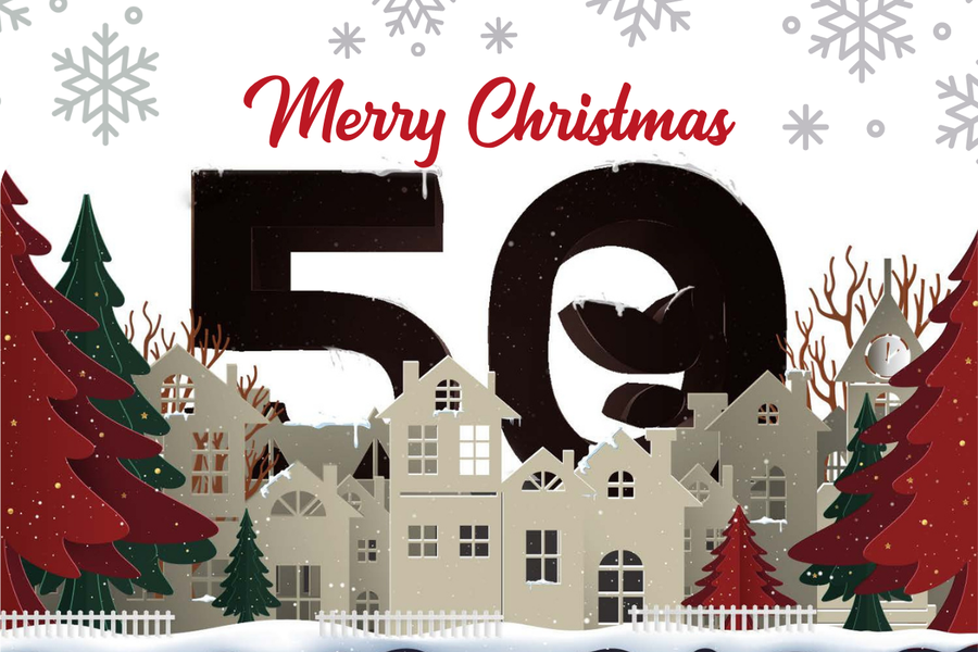 Merry christmas potrait