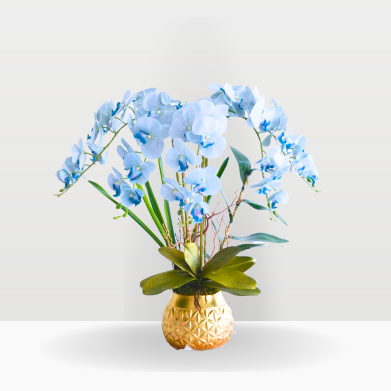 Great Achievement (Artificial Orchid) | Opening flower Pot free delivery KL PJ