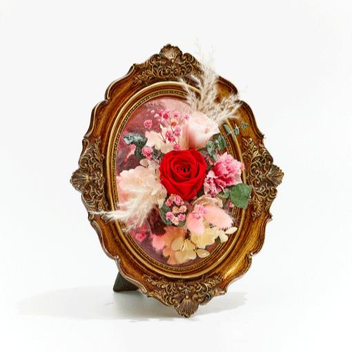 Love Embrace - Preserved Flower Frame
