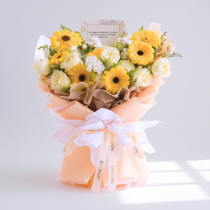 Dawn of Remembrance | Condolences Hand Bouquet