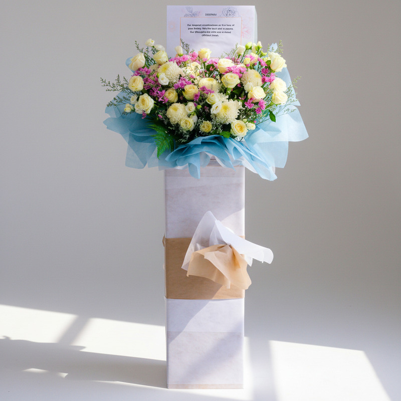 Lavender Memorial | Condolences Flower Stand