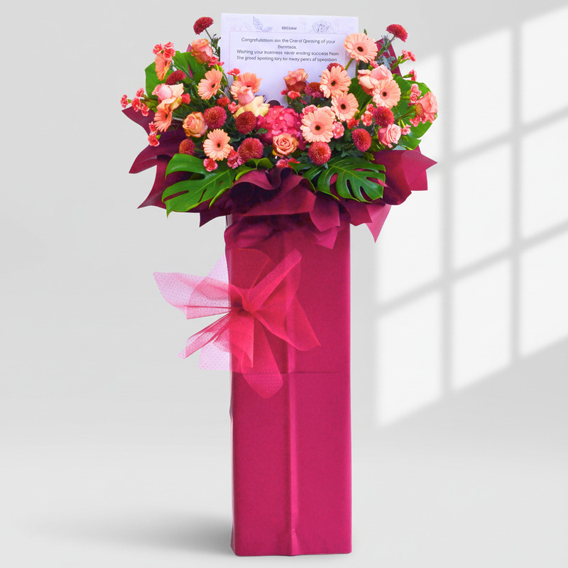 Scarlet Radiance | Business Opening Stand