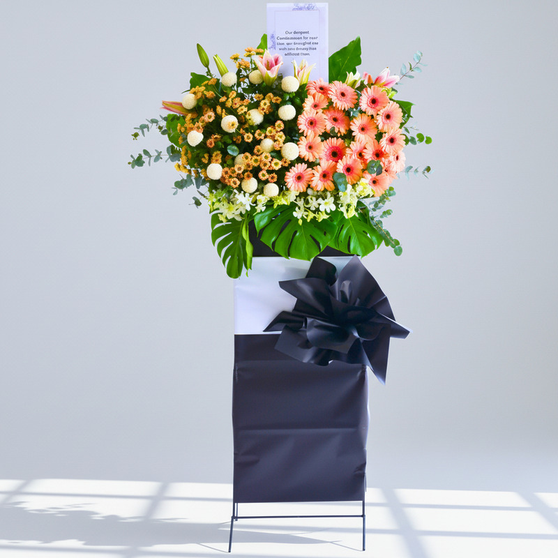 Serene Harmony | Condolences Flower Stand