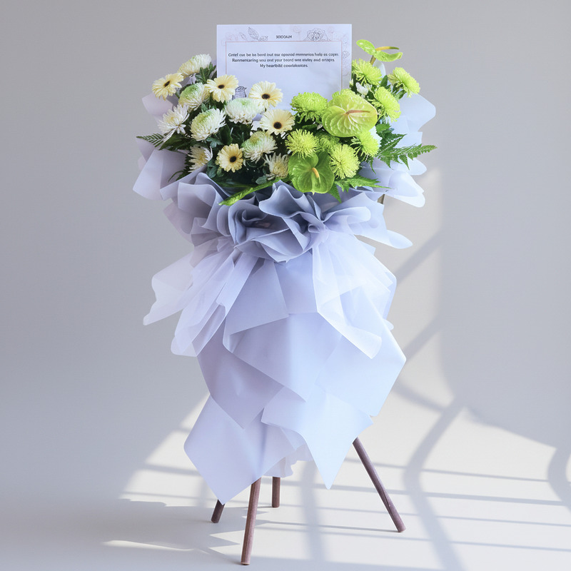 Whispering Grace | Condolences Flower Stand