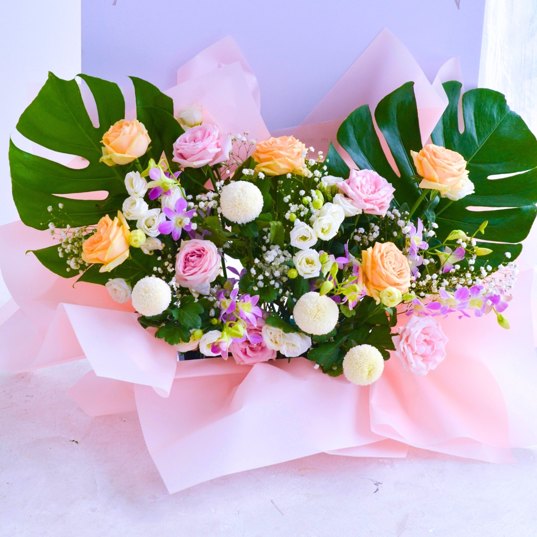 Passion resurgence business opening steel stand | fresh flower | free delivery kl & pj