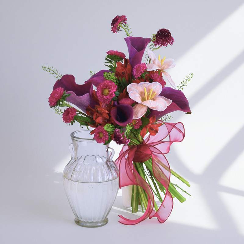 Burgundy Blossom | Bridal Bouquet