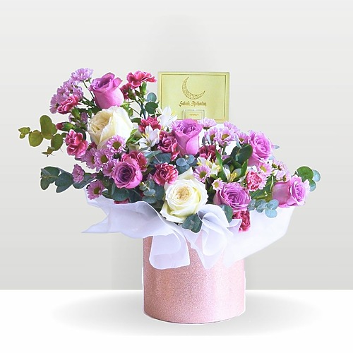 Eid elegance ramadan flower box 1