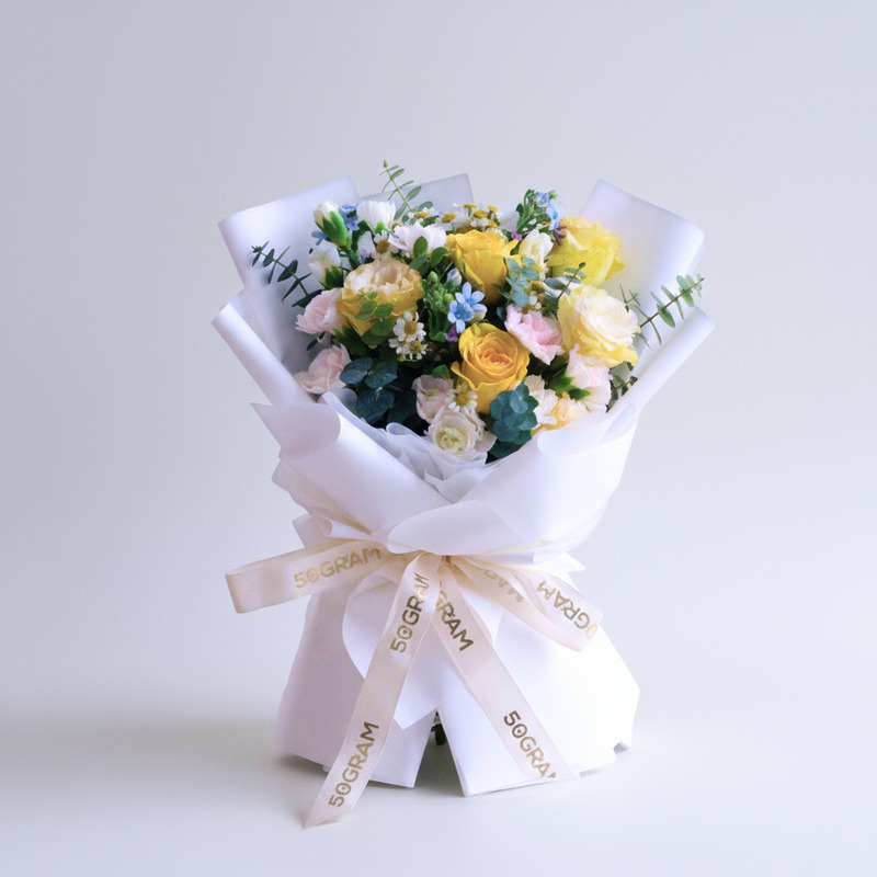 Feminine Flourish Hand Bouquet - Regular