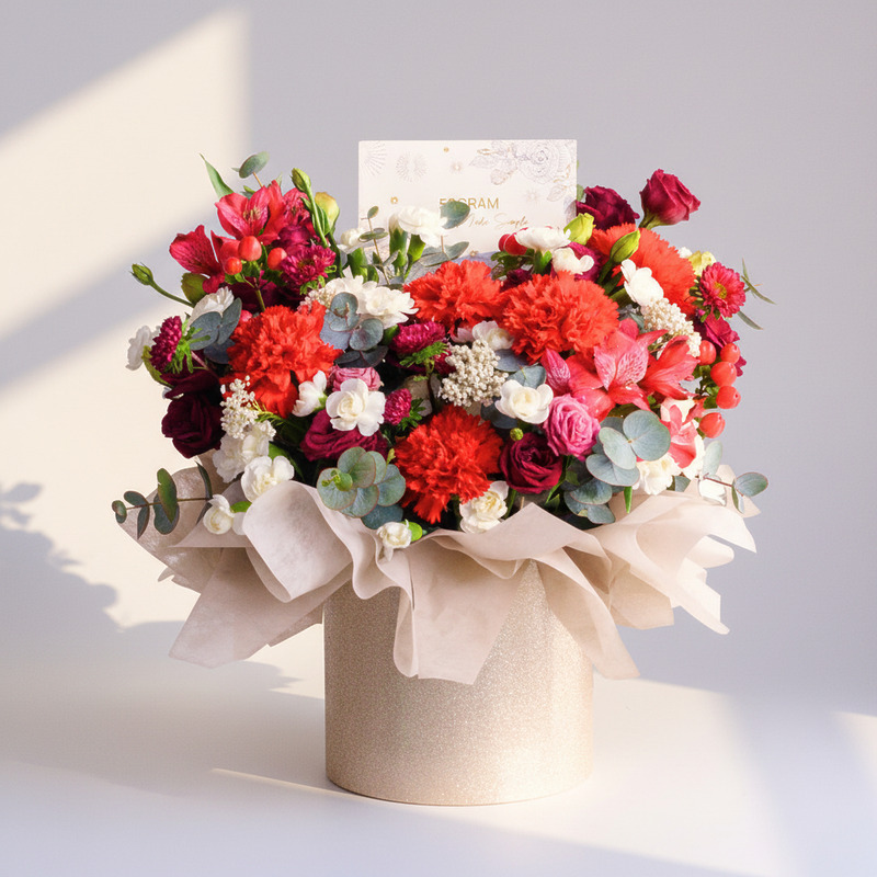 Red Majesty Flower Box