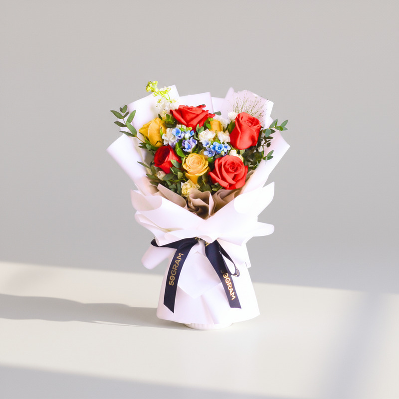 Colours of Malaysia Hand Bouquet