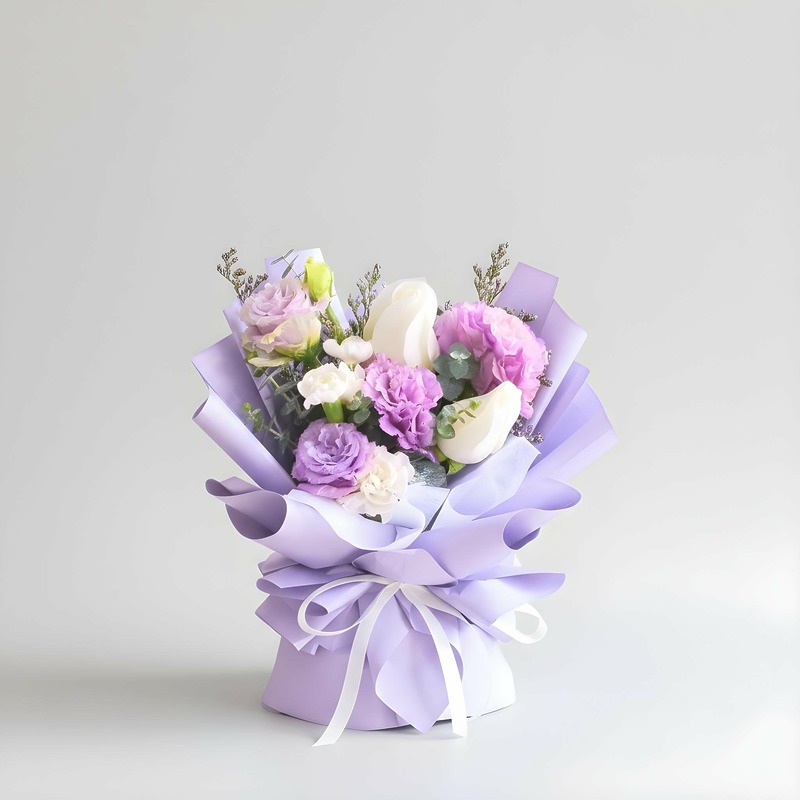 Feminine Grace Mini Hand Bouquet