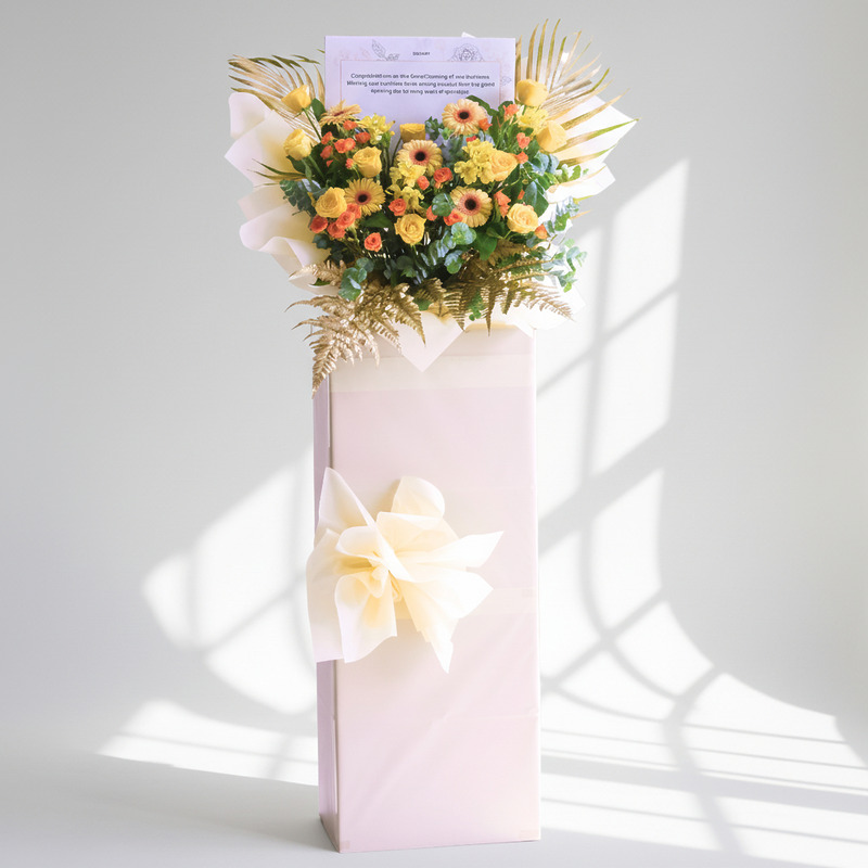 Grace in Gold | Business Opening Stand