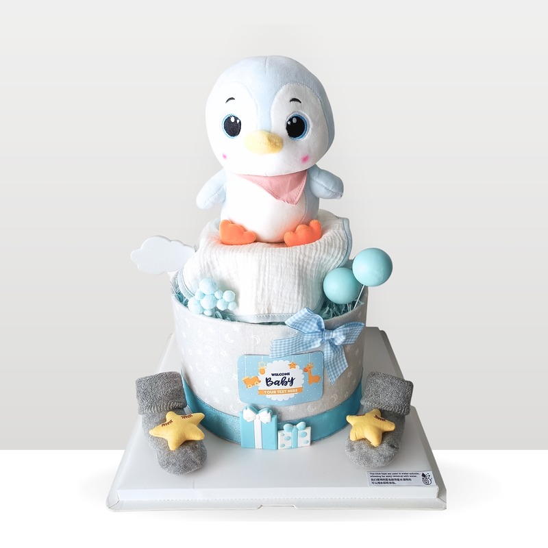 Puddle Penguin Baby Shower Gift