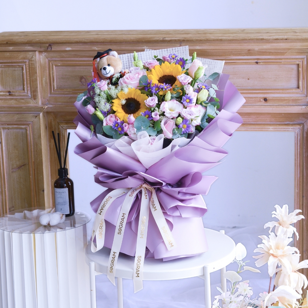 Turning tassels hand bouquet - image 8