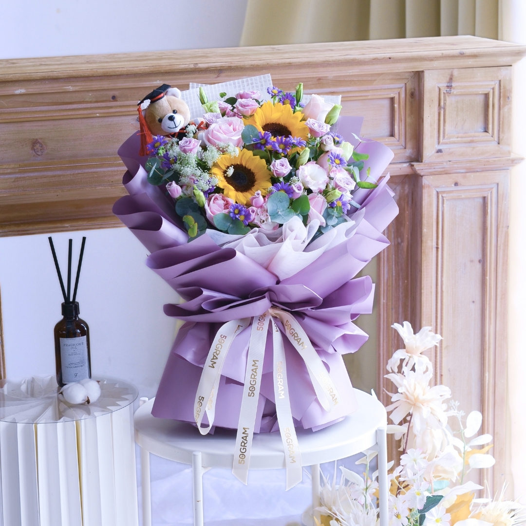 Turning tassels hand bouquet - image 9