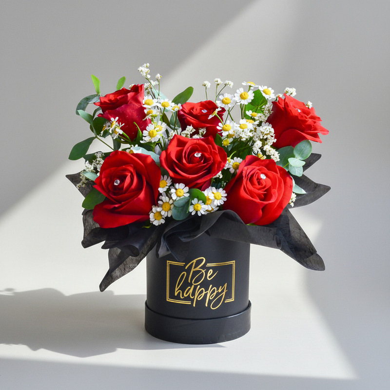 Deeply Yours Qi Xi Flower Box