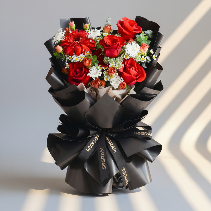 Firelight Love Qi Xi Hand Bouquet