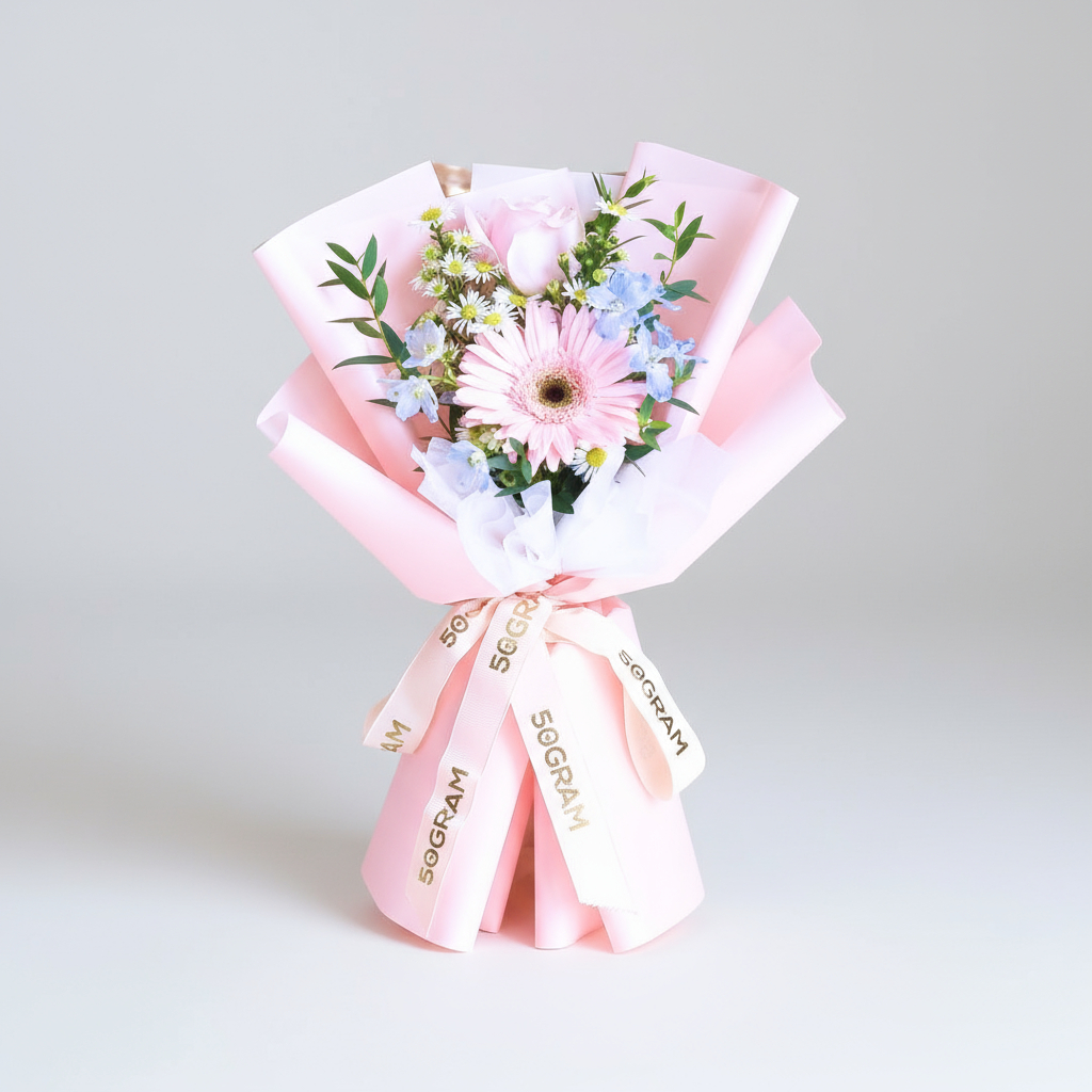 Joylet pink rose hand bouquet