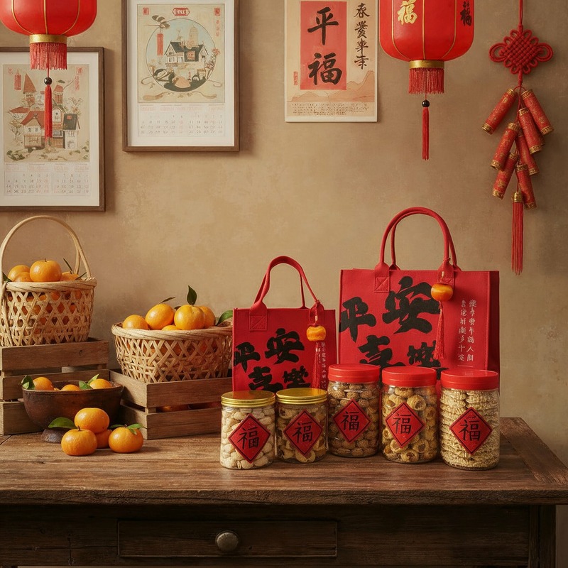 CNY Cookies Gift Bag Set