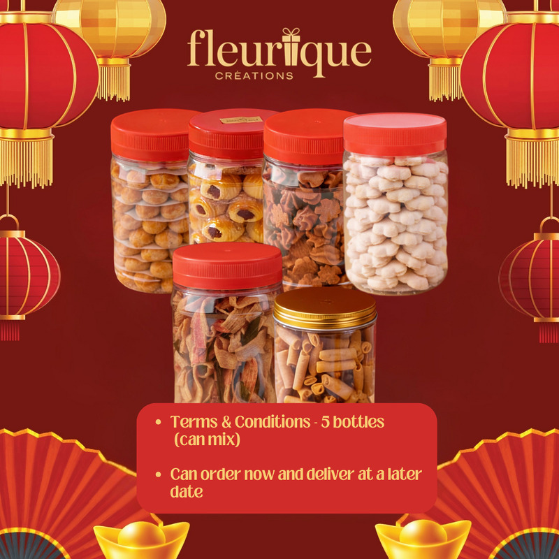 CNY Cookies Bundle (BUY 5 FOR RM148)