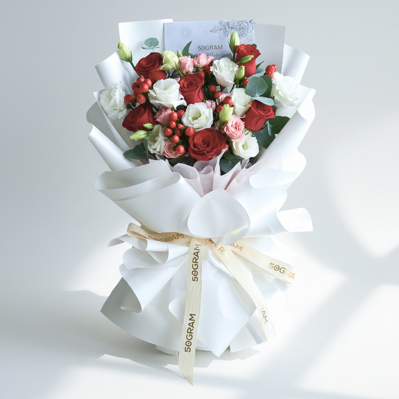 Forever Yours Valentine Hand Bouquet